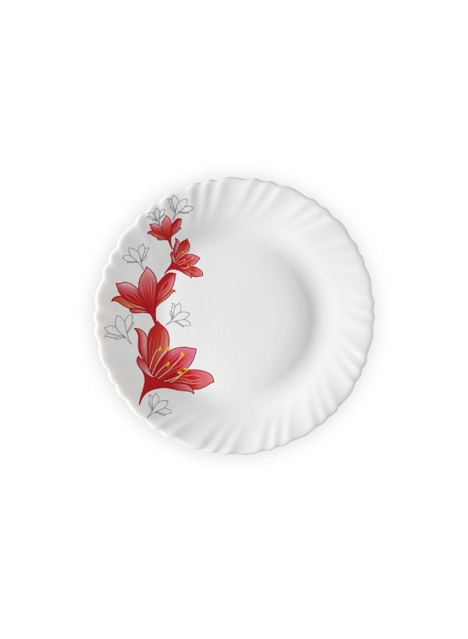 OPTIMA OPALWARE DINNER SET (CRIMSON) - 12PC - Image 3